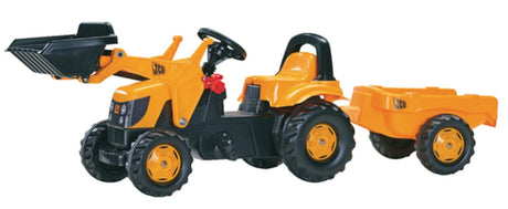 Rolly Toys R02383 RollyKid JCB with front loader and trailer