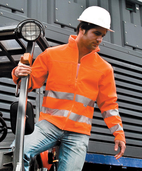 Result High-Viz Softshell Jacket (R117A)