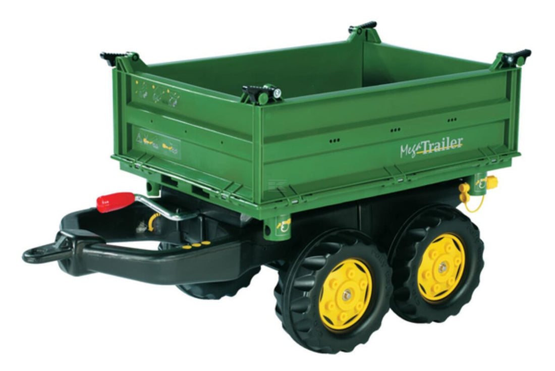 Rolly Toys R12200 Mega-trailer John Deere 3 side tipper
