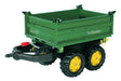 Rolly Toys R12200 Mega-trailer John Deere 3 side tipper
