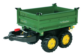 Rolly Toys R12200 Mega-trailer John Deere 3 side tipper