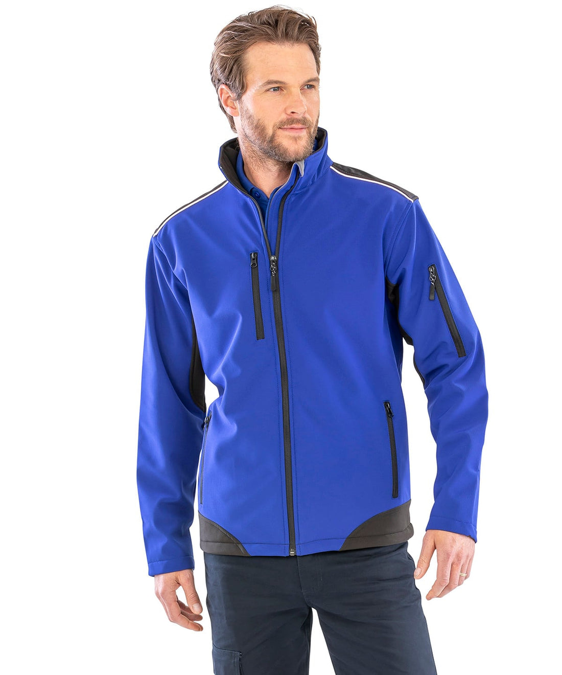 Result Ripstop Softshell Workwear Jacket (R124A)