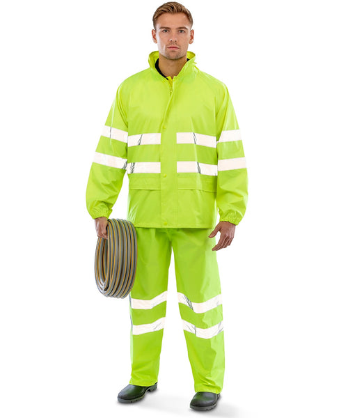 Result High-Viz Waterproof Suit (R216X)