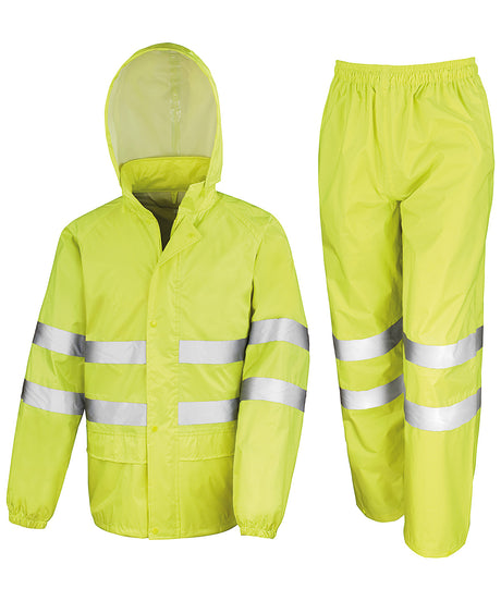 Result High-Viz Waterproof Suit (R216X)
