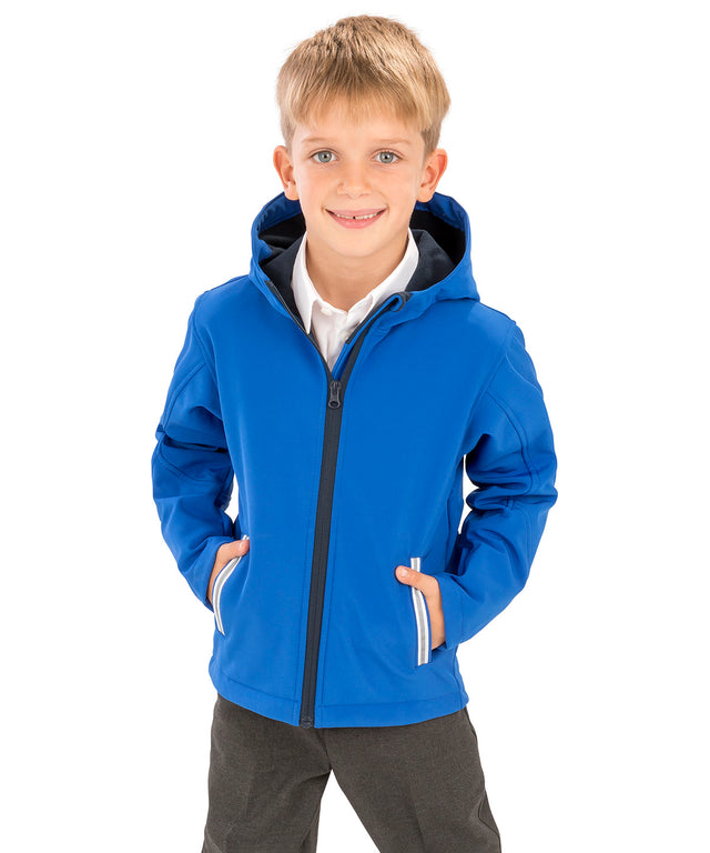 Result Core Junior TX Performance Hooded Softshell Jacket (R224J)