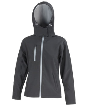 Result Women's TX Performance Hooded Softshell Jacket (R230F)