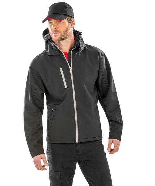 Result Core TX Performance Hooded Softshell Jacket (R230M)