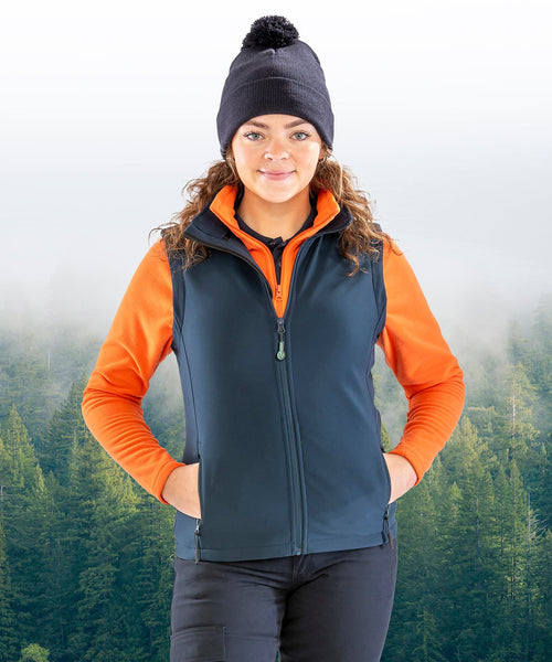 Result Womens Printable Softshell Bodywarmer with Recycled Fleece Inner (R232F)