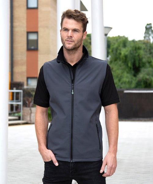 Result Printable Softshell Bodywarmer with Recycled Fleece Inner (R232M)