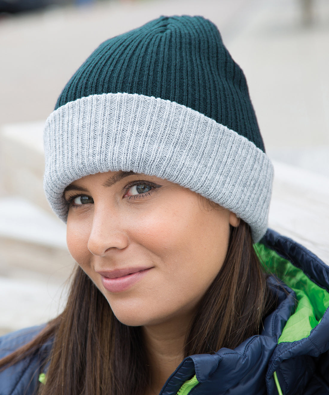 Result Double-Layer Knitted Hat (R378X)