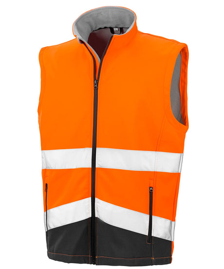 Result Printable Safety Softshell Gilet (R451X)