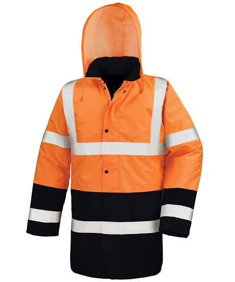 Result Motorway Two-Tone Safety Coat (R452X)