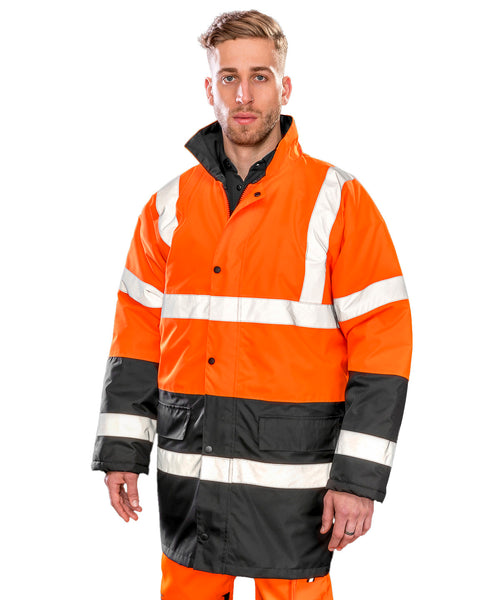 Result Motorway Two-Tone Safety Coat (R452X)