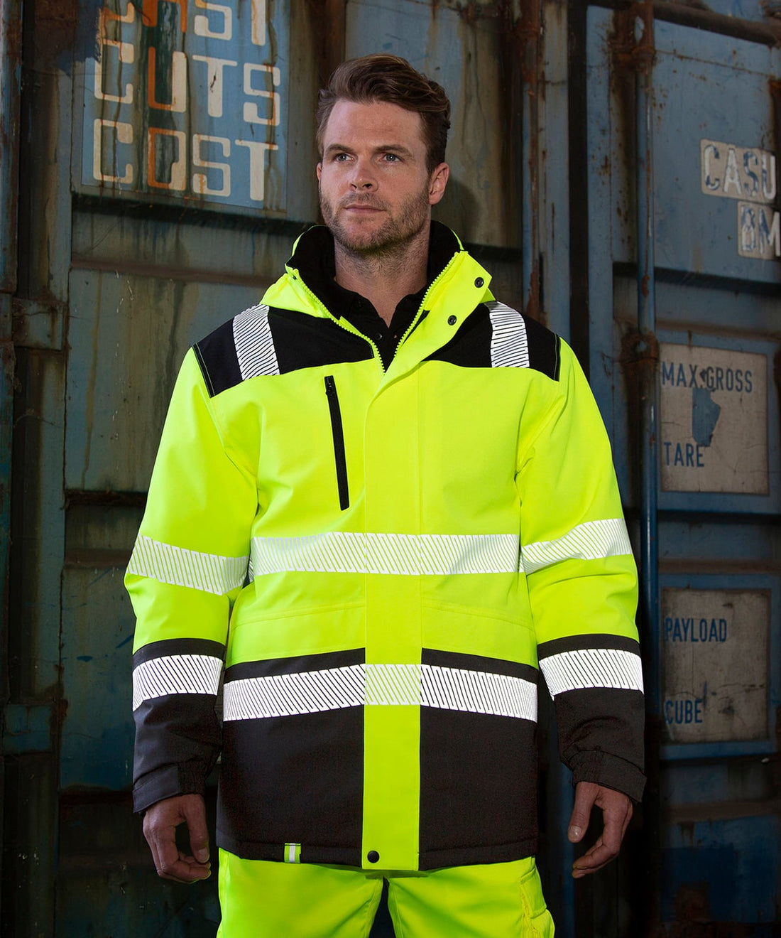 Result Printable Softshell Safety Coat (R475X)