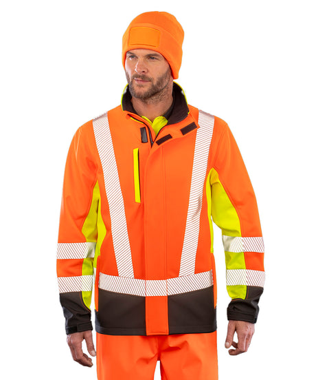 Result Recycled 3-Layer Printable 3-Tone Safety Softshell (R506X)
