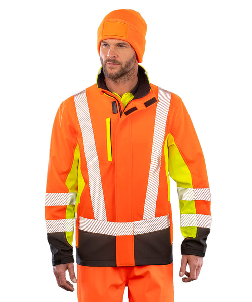 Result Recycled 3-Layer Printable 3-Tone Safety Softshell (R506X)