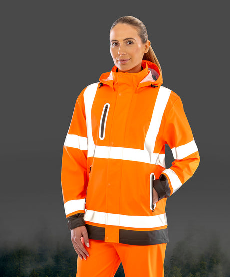 Result Heavy-Duty Prism PU Safe and Dry Jacket with Recycled Backing (R507X)