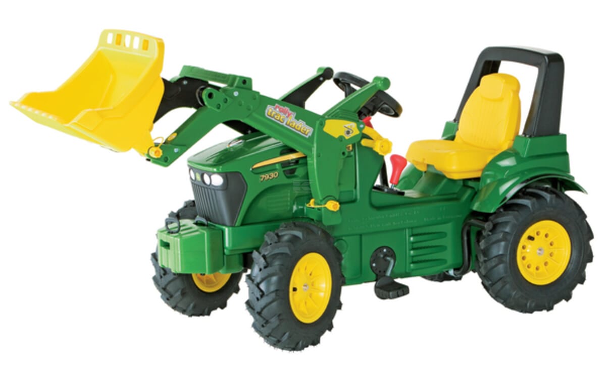 Rolly Toys R71012 John Deere 7930 with front loader, gearing, brake and air wheels