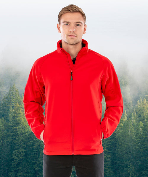 Result Men's Recycled 2-Layer Printable Softshell Jacket (R901M)