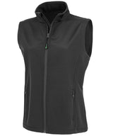Result Women's Recycled 2-Layer Printable Softshell Bodywarmer (R902F)