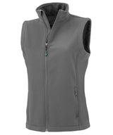 Result Women's Recycled 2-Layer Printable Softshell Bodywarmer (R902F)