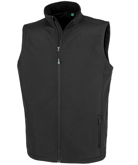 Result Men's Recycled 2-Layer Printable Softshell Bodywarmer (R902M)