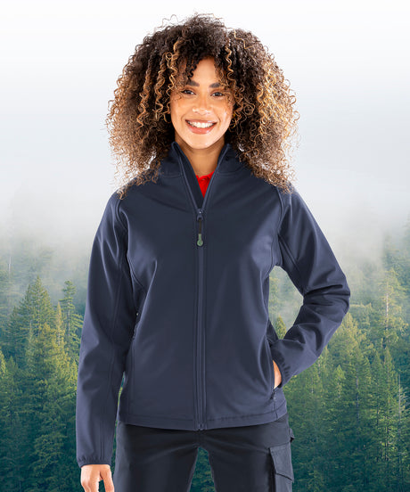 Result Women’S Recycled 3-Layer Printable Hooded Softshell (R911F)
