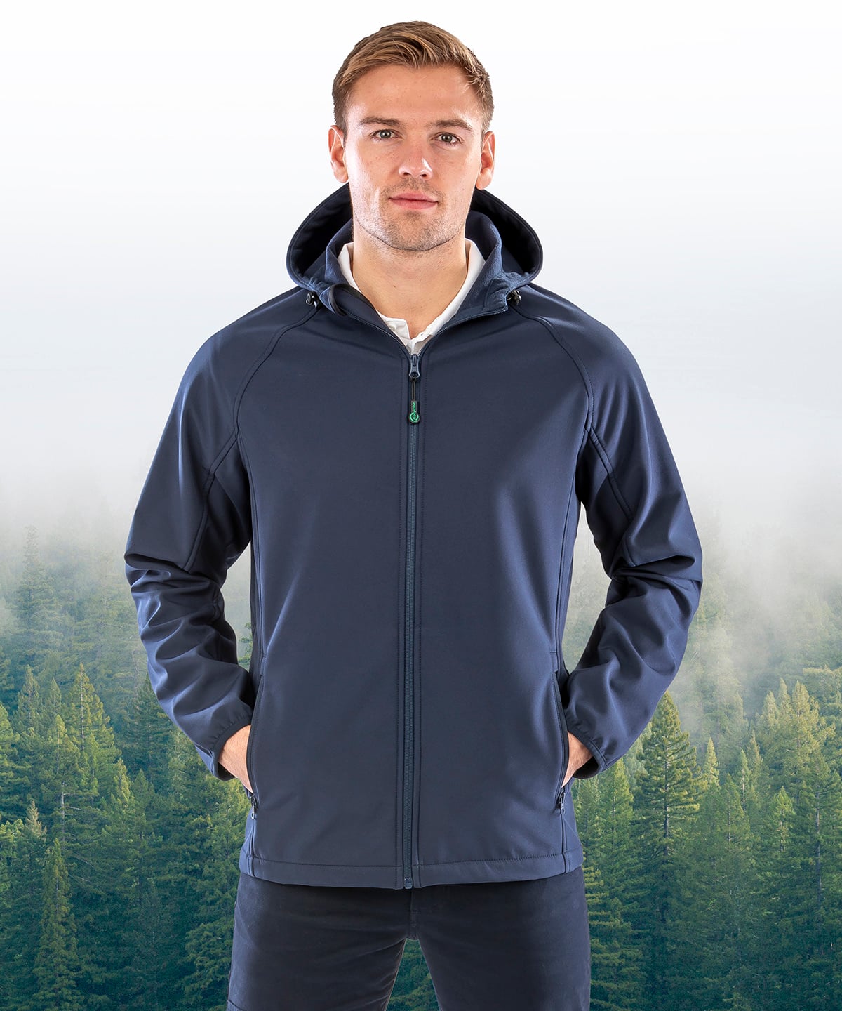 Result Recycled 3-Layer Printable Hooded Softshell (R911M)