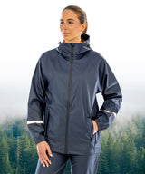 Result Prism PU Waterproof Jacket with Reflective Bands and Recycled Backing (R915X)