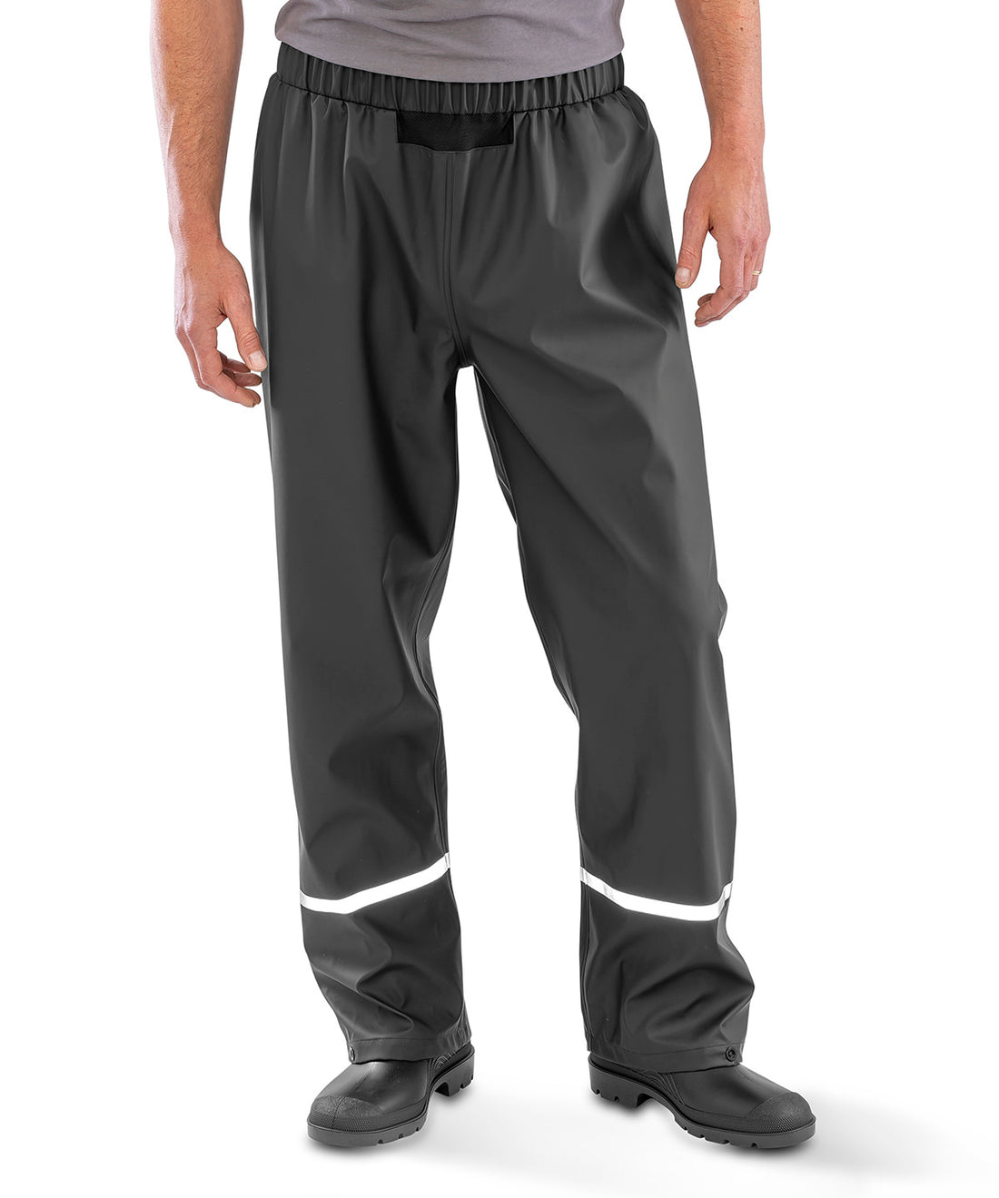 Result Prism PU Waterproof Trousers with Reflective Bands and Recycled Backing (R916X)