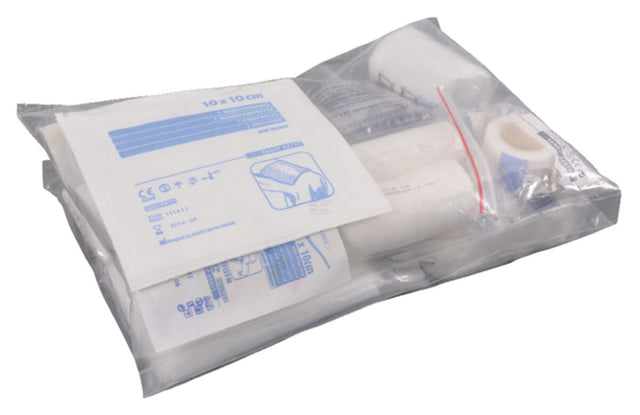 Sanaplast Contents for company first aid box
