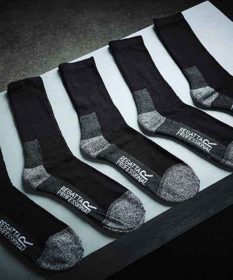 Regatta Professional Pro 5-Pack Work Socks (RG298)