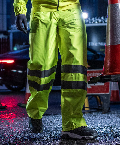 Regatta Hi-Vis Pro Pack-Away Trousers (RG386)