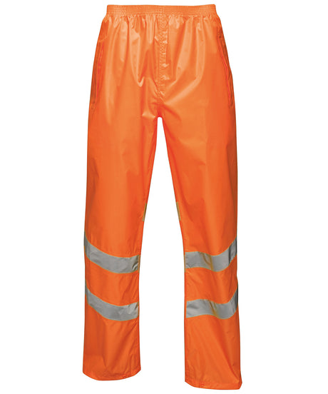 Regatta Hi-Vis Pro Pack-Away Trousers (RG386)