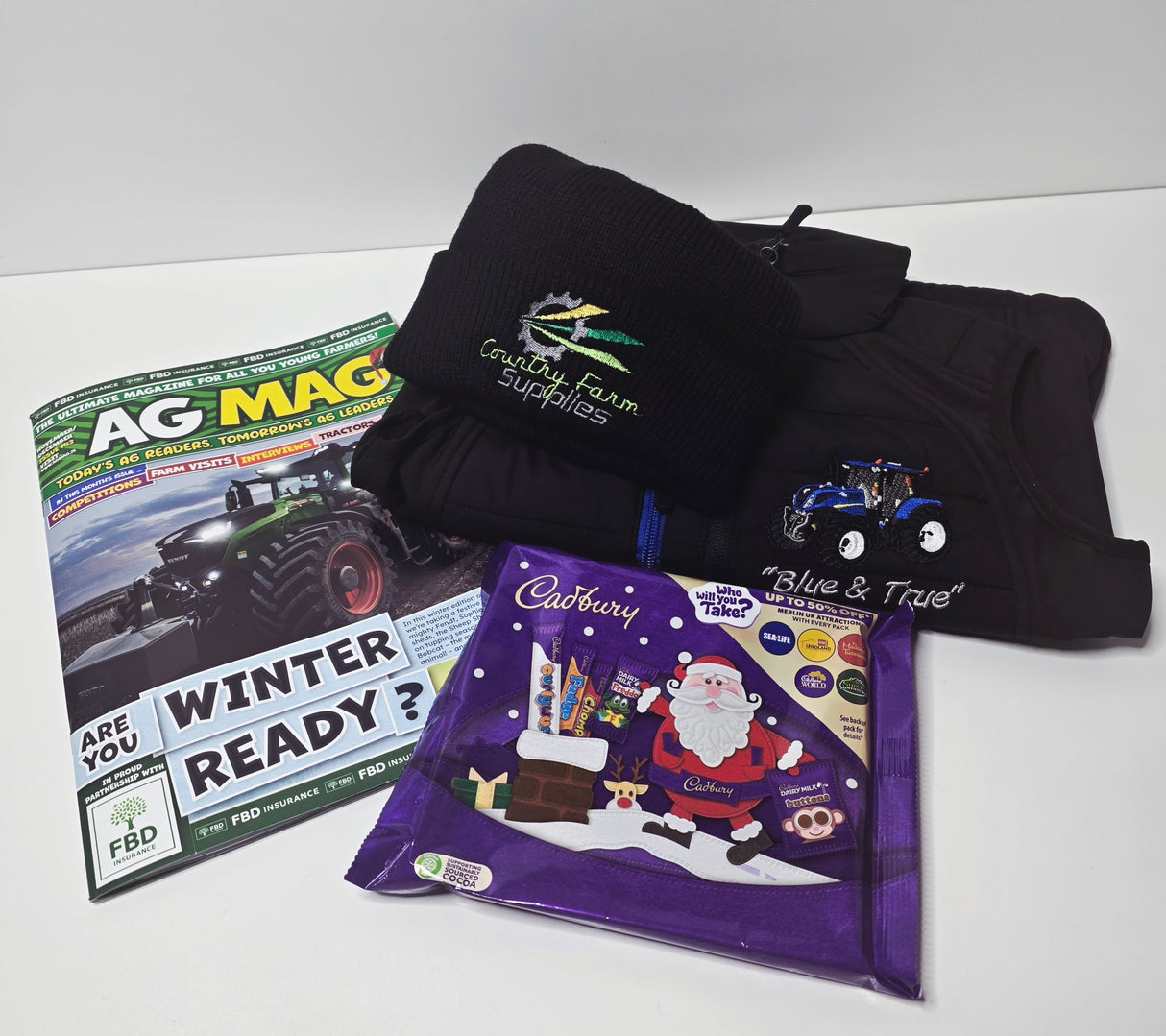 Kid's CFS Bundle Blue Tractor Gilet