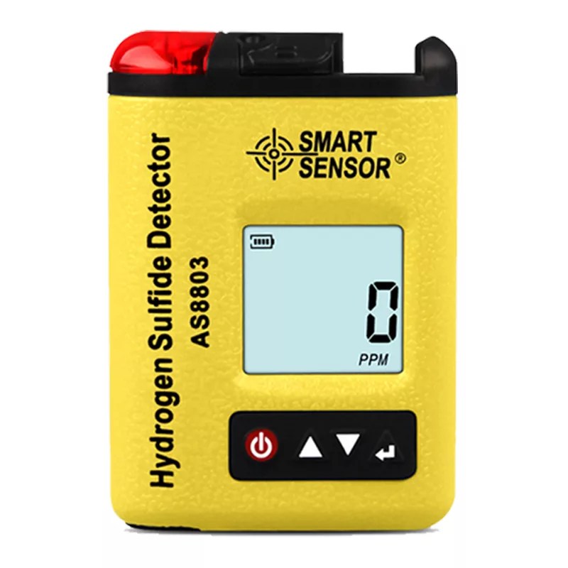 SMART SENSOR AS8803 Portable Hydrogen Sulfide (H₂S) Gas Detector