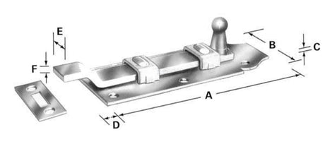 Brenton Lock with Cranked Slide