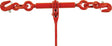 McBULL Ratchet load binder with two hooks