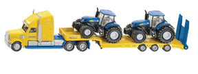 Siku S01805 Truck with 2 New Holland tractors