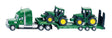 Siku S01837 Low loader with 2 John Deere Tractors