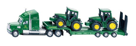 Siku S01837 Low loader with 2 John Deere Tractors