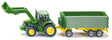Siku S01843 John Deere with front loader and trailer