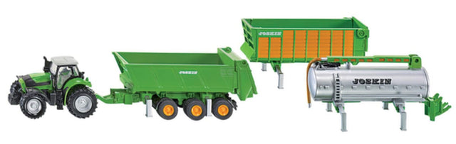 Siku S01848 DEUTZ-FAHR with Joskin trailerset