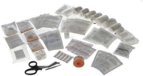 Sanaplast Contents for Oranje Kruis company first aid box