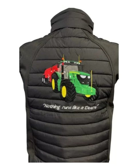KIDS IMPACT HYBRID GIILET  Green TRACTOR & TANKER