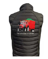 KIDS IMPACT HYBRID GILET  RED TRACTOR & TRAILER