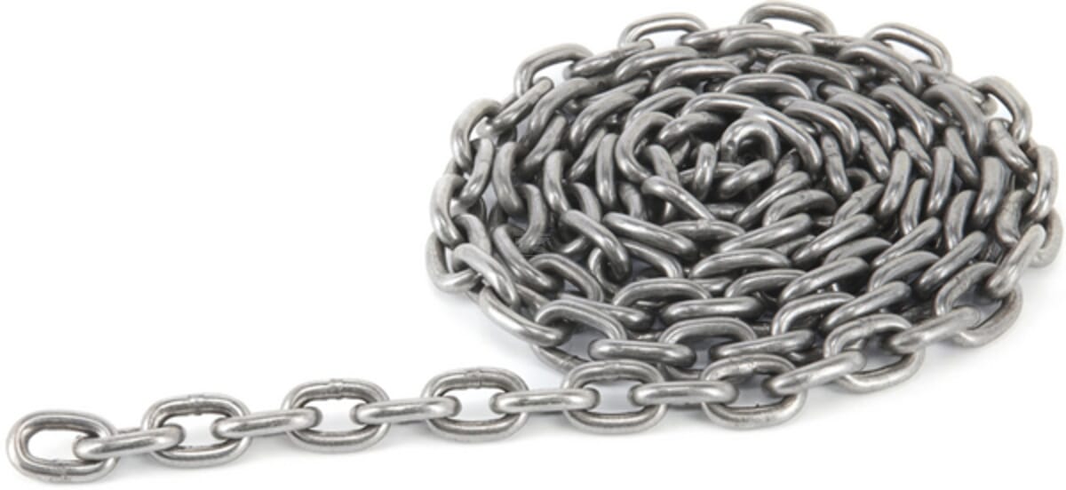 Short Link Chain DIN 766 black