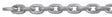 Short Link Chain DIN 766 zinc plated
