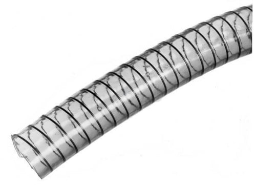 Suction and return hoses, PVC with steel spiral Universal (Oil resistant) - Type SL