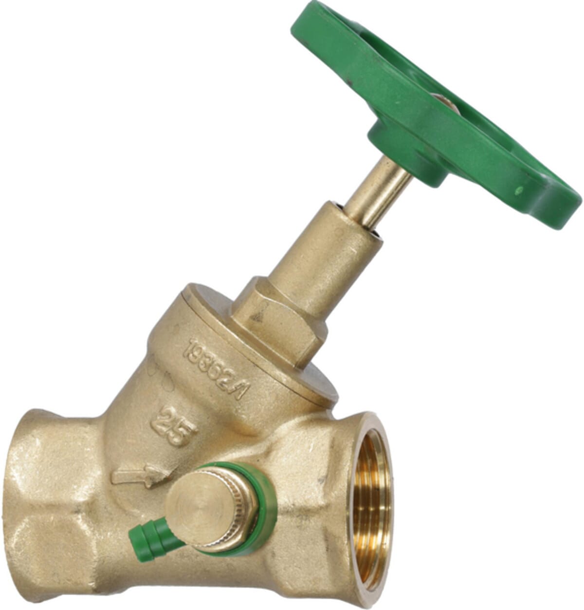 SSVE stopcock 45° with breather